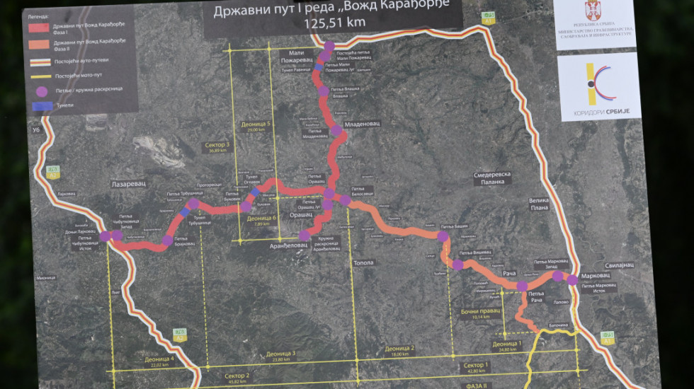 Koridori Srbije pokrenuli ekološku proceduru: Zelena karta za sektor 2 autoputa "Vožd Karađorđe"