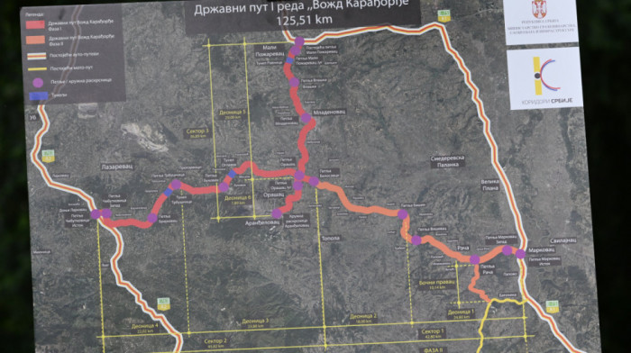 Koridori Srbije pokrenuli ekološku proceduru: Zelena karta za sektor 2 autoputa "Vožd Karađorđe"