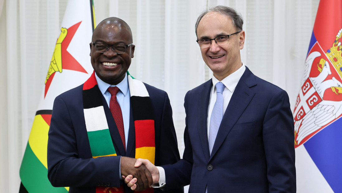 Macut sa ministrom spoljnih poslova Zimbabvea o unapređenju bilateralne saradnje