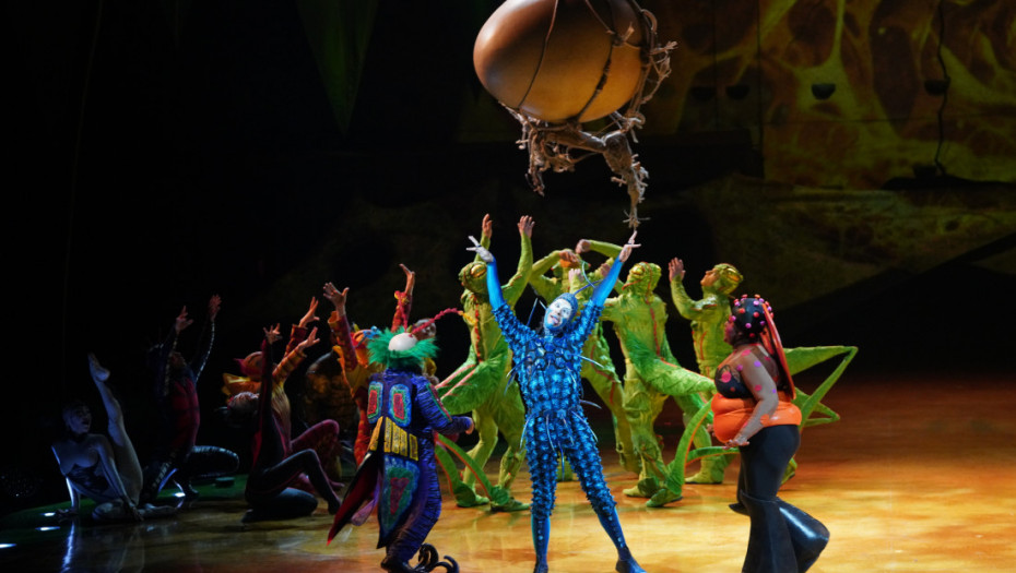 Spektakl trupe Cirque du Soleil u Beogradskoj areni: Akrobatika, muzika i raskošna scenografija u predstavi "Ovo"