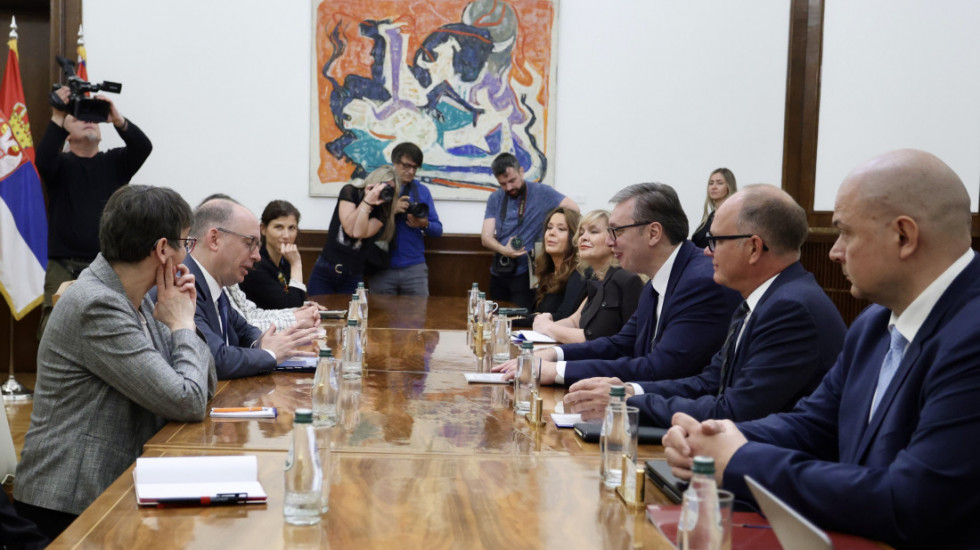 Vučić i Anen u Beogradu: Nemačke kompanije su postale motor naše ekonomije