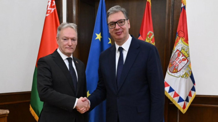 Vučić sa ambasadorom Belorusije o daljem unapređenju saradnje dve zemlje