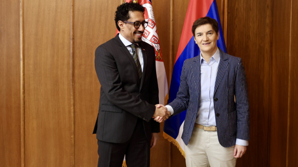 Brnabić sa Almenhalijem: Srbija pridaje veliki značaj odnosima sa UAE
