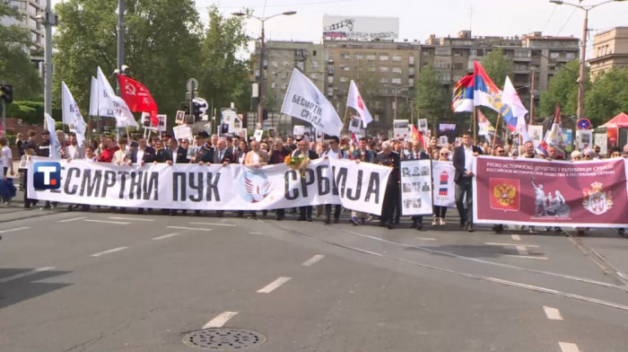 U Beogradu marš Besmrtni puk povodom Dana pobede nad fašizmom