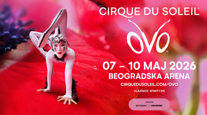 Cirque du Soleil zvanično stigao u Beograd: Od 7. do 10. maja predstava “OVO” u Beogradskoj areni