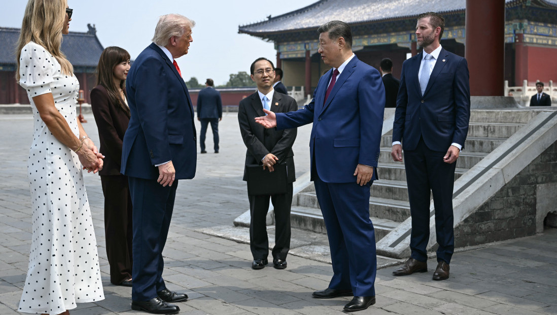 Tramp završio posetu Kini, napustio Peking nakon sastanaka sa Sijem