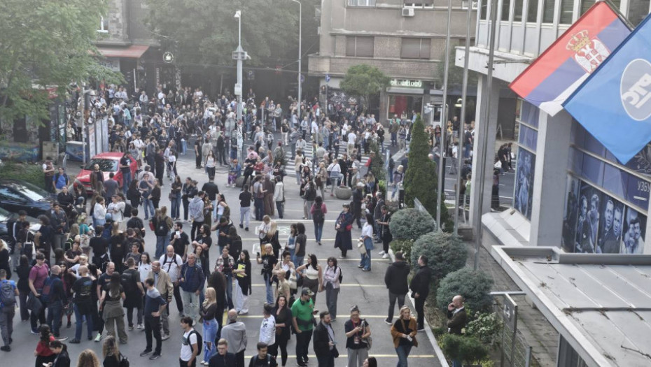 Protest studenata u blokadi; MUP apeluje da se ne organizuju neprijavljena okupljanja