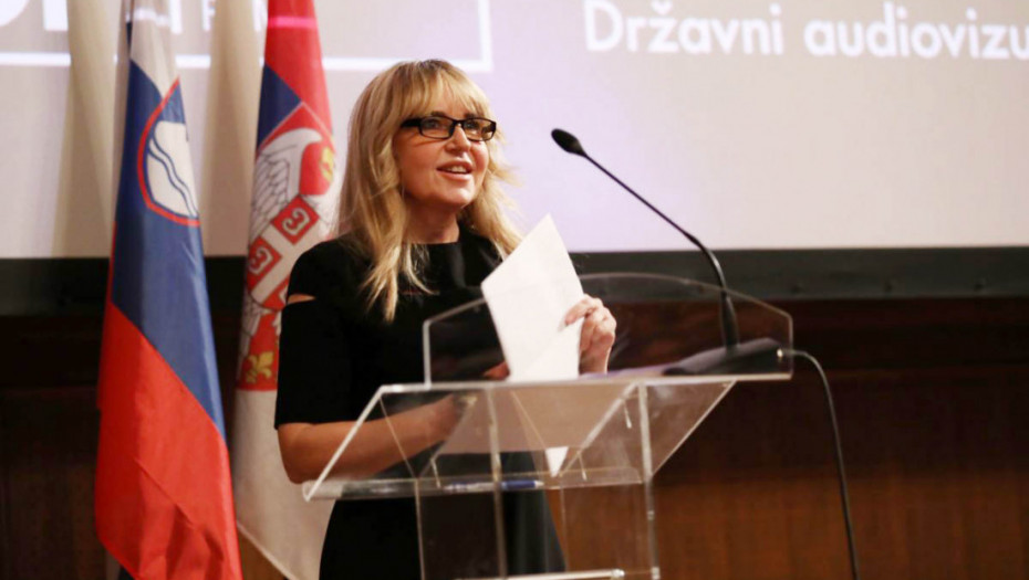 Glumica Anica Dobra otvorila "Dane slovenačkog filma" u Jugoslovenskoj kinoteci