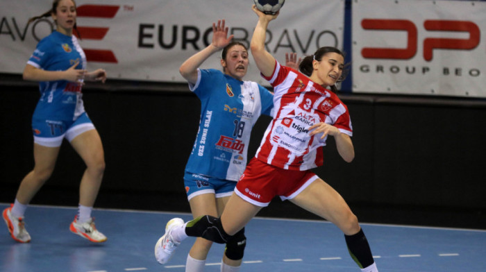 Rukometašice Crvene zvezde pobedile Naisu u prvoj finalnoj utakmici