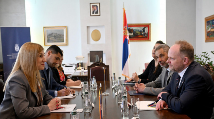 Jovanović sa Hamiltonom o saradnji Srbije i NATO-a