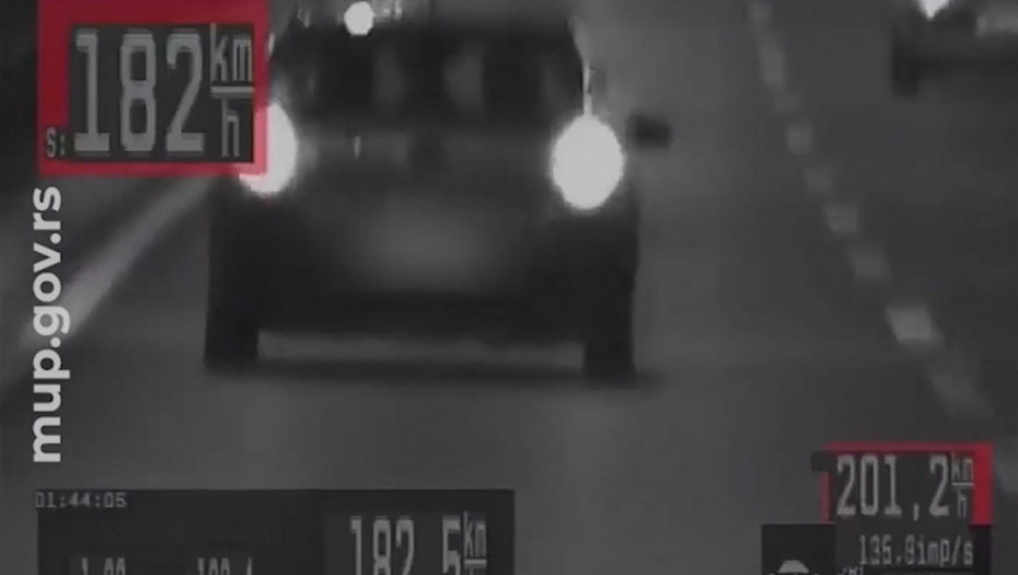 Vozio 182 km/h, bez vozačke dozvole i u alkoholisanom stanju: Nasilnička vožnja na Novom Beogradu