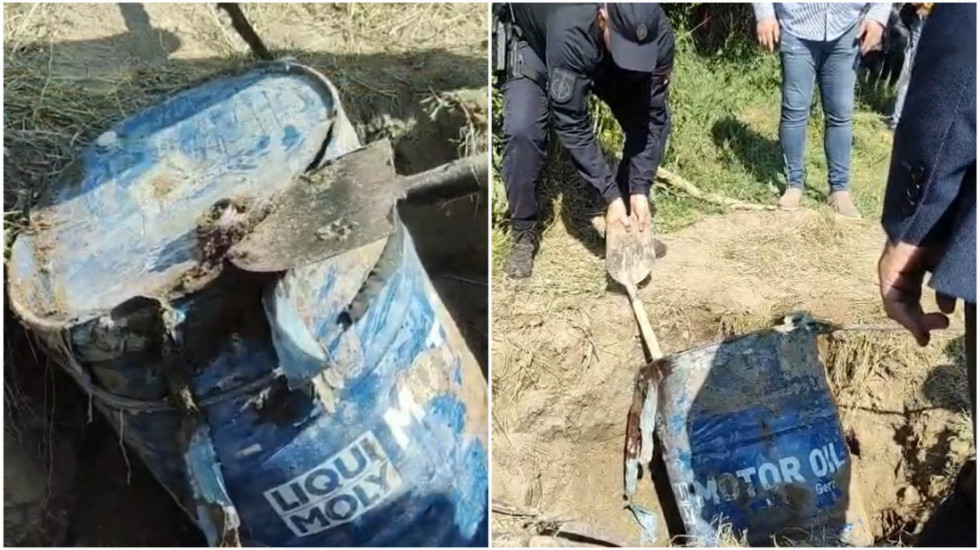 Prvi snimci sa lica mesta: Ovo je bure u kojem je, kako se veruje, nađeno telo Aleksandra Nešovića