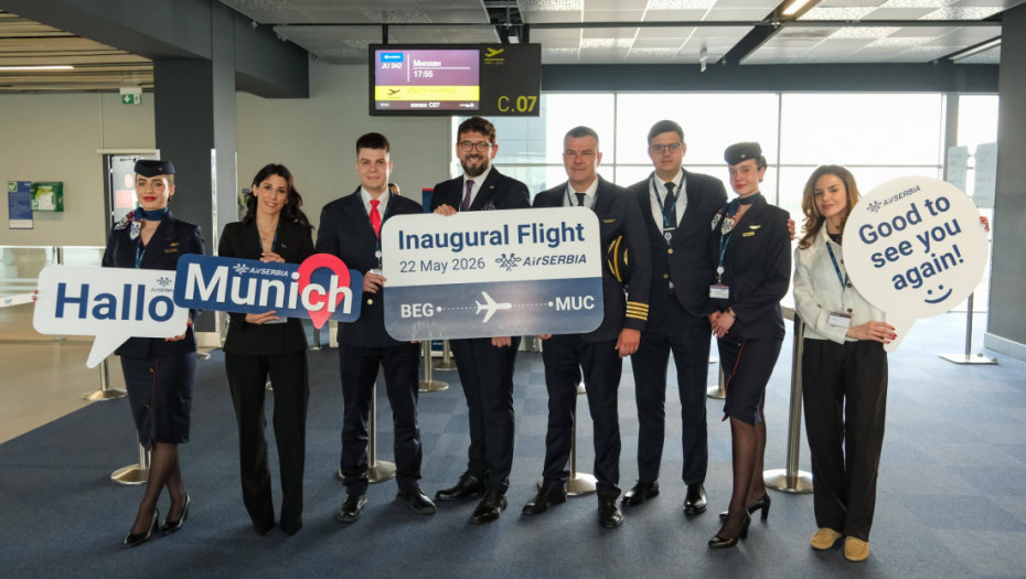 Er Srbija posle 18 godina uspostavila ponovo direktnu avio-liniju između Beograda i Minhena