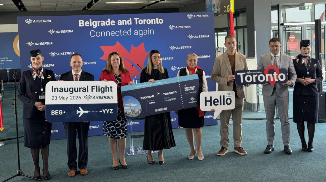 Istorijski let za Kanadu: Er Srbija nakon 32 godine ponovo povezuje Beograd i Toronto