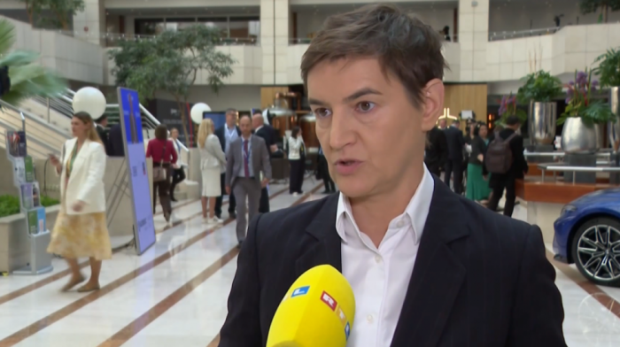 Brnabić: Čemu vojni sporazum Zagreba, Prištine i Tirane, nije korektno od Hrvatske da pomaže u kršenju rezolucije UN