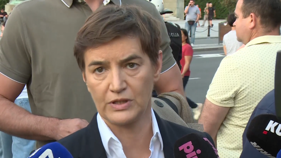 Brnabić o skupu na Slaviji: Važno da je sve prošlo bez incidenta, postoje dve slike Srbije – mirna i nasilna