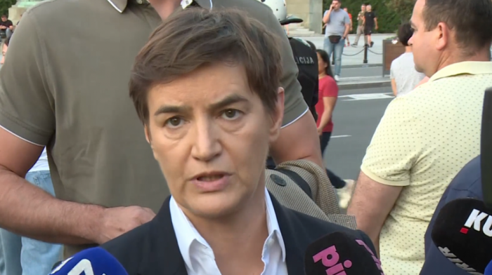 Brnabić o skupu na Slaviji: Važno da je sve prošlo bez incidenta, postoje dve slike Srbije – mirna i nasilna