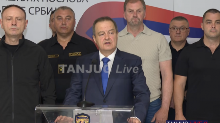 Dačić: Privedena 23 lica, uspostavljen javni red i mir u Beogradu