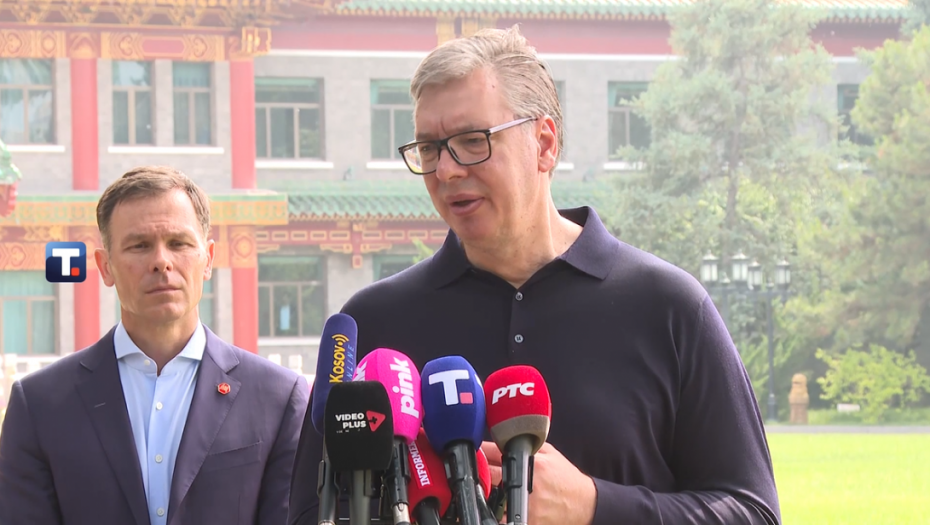 Vučić u Kini: Nadam se da ćemo ostvariti najvažnije nacionalne i državne interese