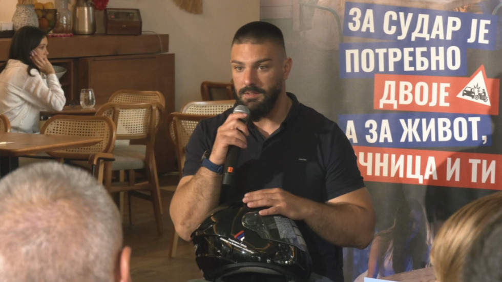 "Odrekao sam se tada snova jer sam mislio da je kaciga parče plastike": Pokrenuta kampanja usmerena na motocikliste
