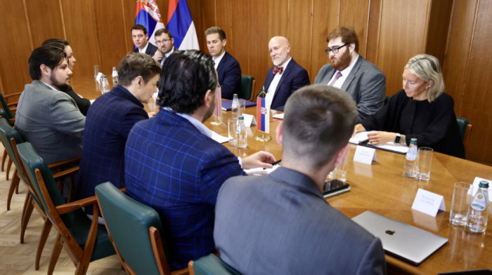 Brnabić se sastala sa delegacijom stafera iz Kongresa SAD