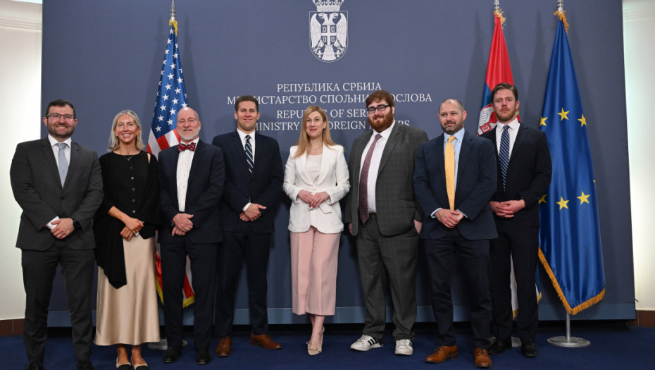Državna sekretarka u Ministarstvu spoljnih poslova Srbije sa američkim ekspertima o odnosima dve zemlje