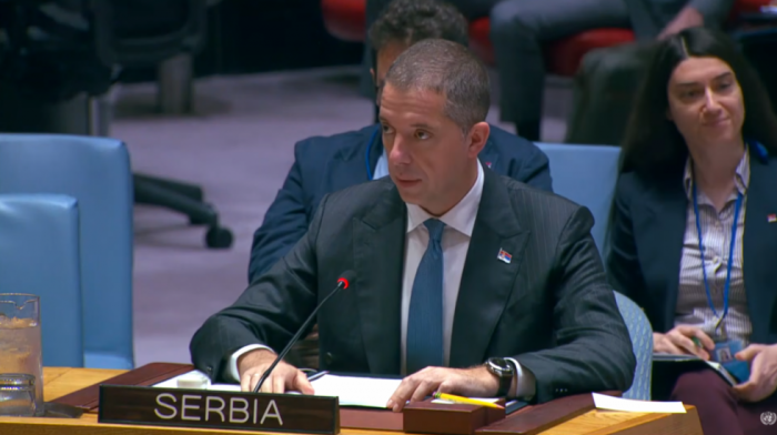 Marko Đurić u SB UN: Srbija ostaje stub odbrane međunarodnog prava