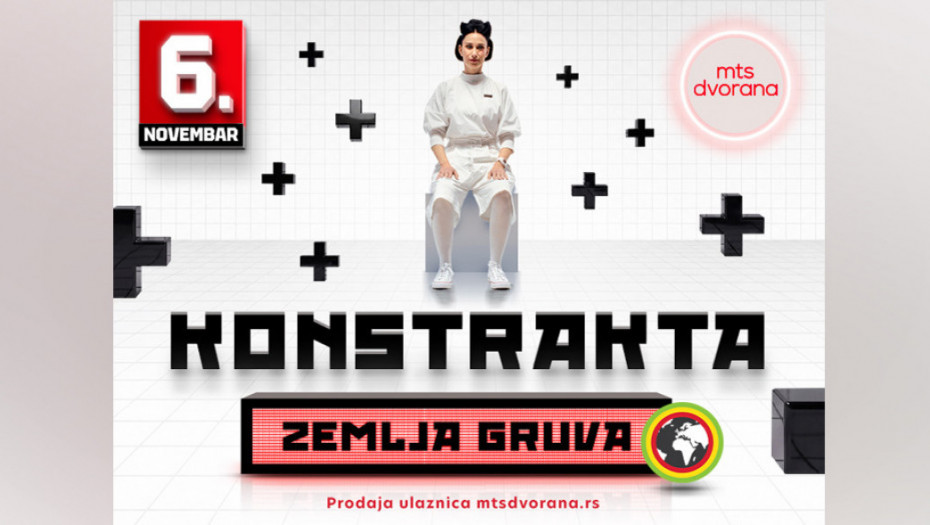 Konstrakta i Zemlja gruva nastupaju 6. novembra u mts Dvorani