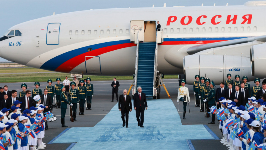 Putin započeo trodnevnu državnu posetu Kazahstanu, dočekao ga predsednik Tokajev
