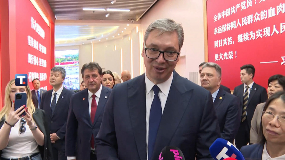 Vučić obišao muzej u Šangaju: Srbija je ponosna na čelično prijateljstvo koje gradimo sa kineskim narodom