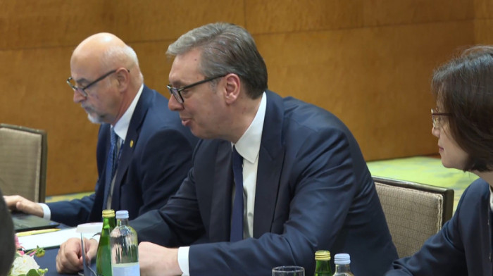 Vučić se u Šangaju sastao sa predstavncima kompanije NORINCO