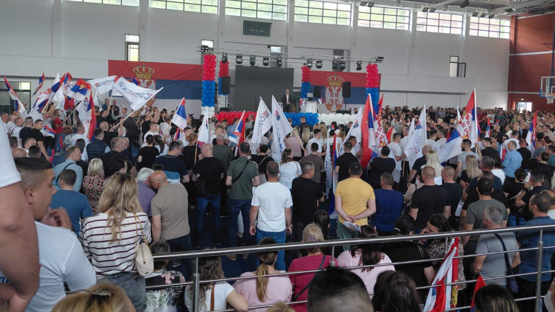 Srpska lista počela predizbornu kampanju u Žitkovcu, Milović: Sačuvajmo Srbe na KiM