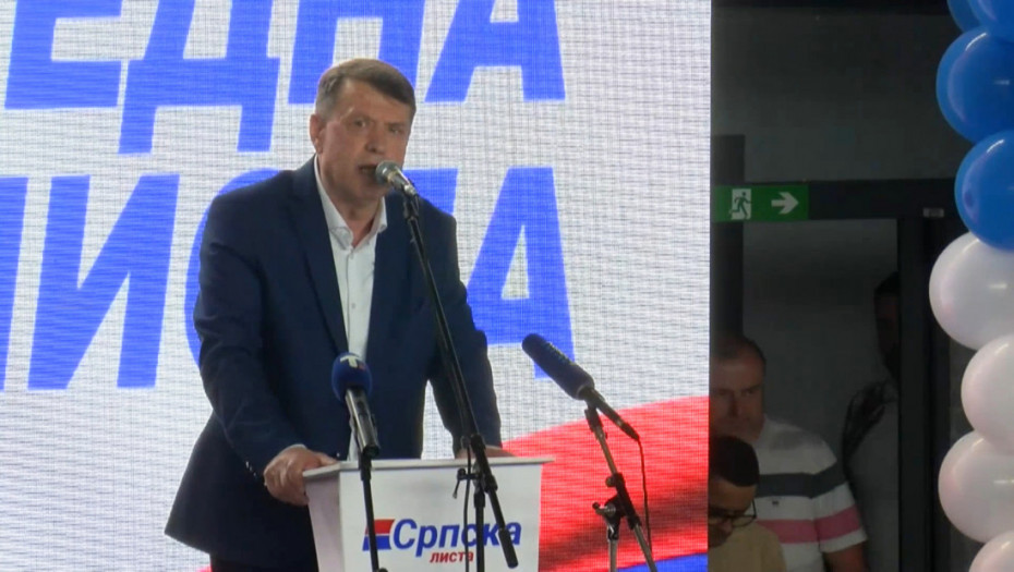 Milović: Cilj da Srpska lista osvoji svih 10 mandata, neophodni sloga i jedinstvo