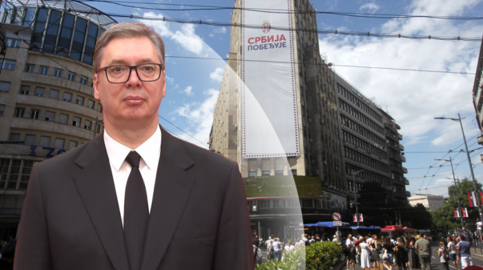 Vučić: Mi smo ptice zbrinuli, okupljenima smeta transparent "Srbija pobeđuje"