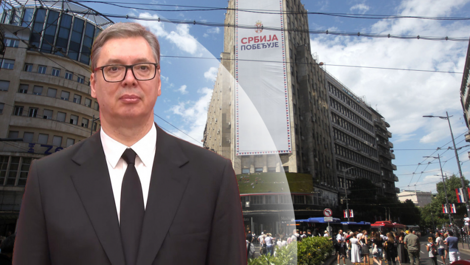 Vučić: Mi smo ptice zbrinuli, okupljenima smeta transparent "Srbija pobeđuje"