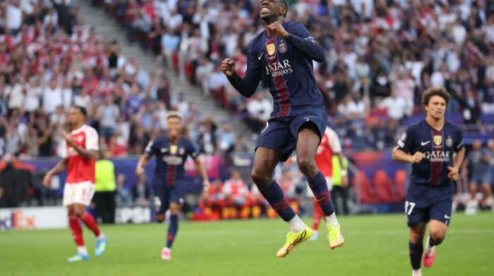 Pari sen Žermen - Arsenal 1:1: Dembele izjednačio iz penala