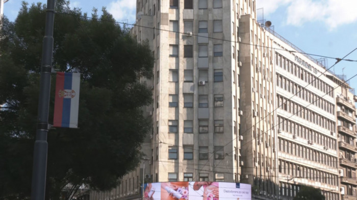 Dan posle uklanjanja banera sa Palate Albanija: Bele čiope ponovo hrane mladunce
