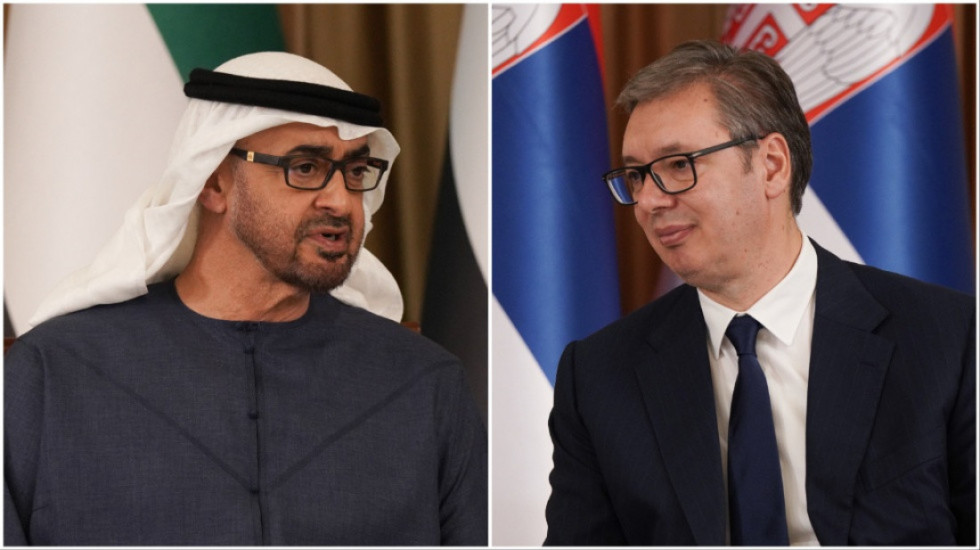 Vučić razgovarao sa predsednikom UAE: Uputio važan poziv šeiku Bin Zajedu