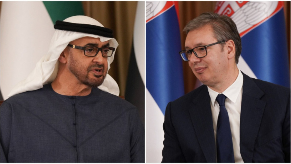 Vučić razgovarao sa predsednikom UAE: Uputio važan poziv šeiku Bin Zajedu