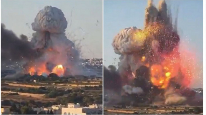 Eksplozija u fabrici vatrometa na Malti: Tresle se okolne zgrade od siline detonacije, ima povređenih (VIDEO)
