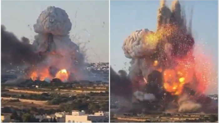Eksplozija u fabrici vatrometa na Malti: Tresle se okolne zgrade od siline detonacije, ima povređenih (VIDEO)