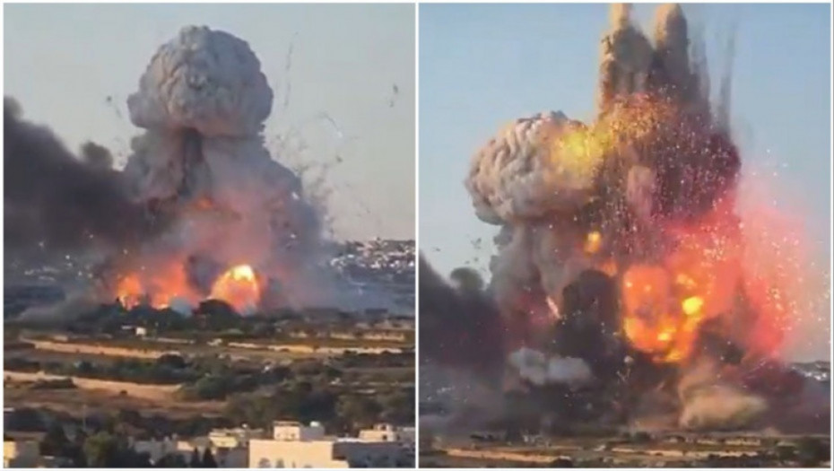 Eksplozija u fabrici vatrometa na Malti: Tresle se okolne zgrade od siline detonacije, ima povređenih (VIDEO)