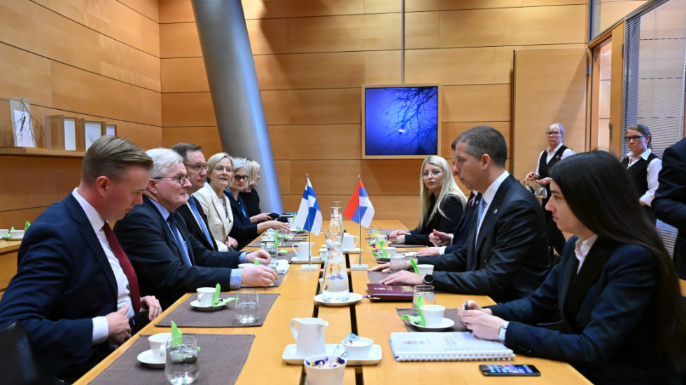 Đurić u Helsinkiju razgovarao sa članovima Spoljnopolitičkog odbora Parlamenta Finske