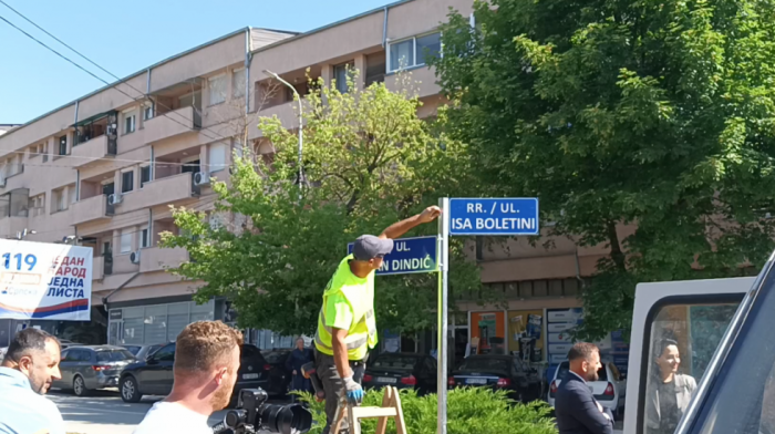 Umesto "Džon Kenedi" - "Isa Boljetin": Počela promena naziva ulica u severnom delu Kosovske Mitrovice