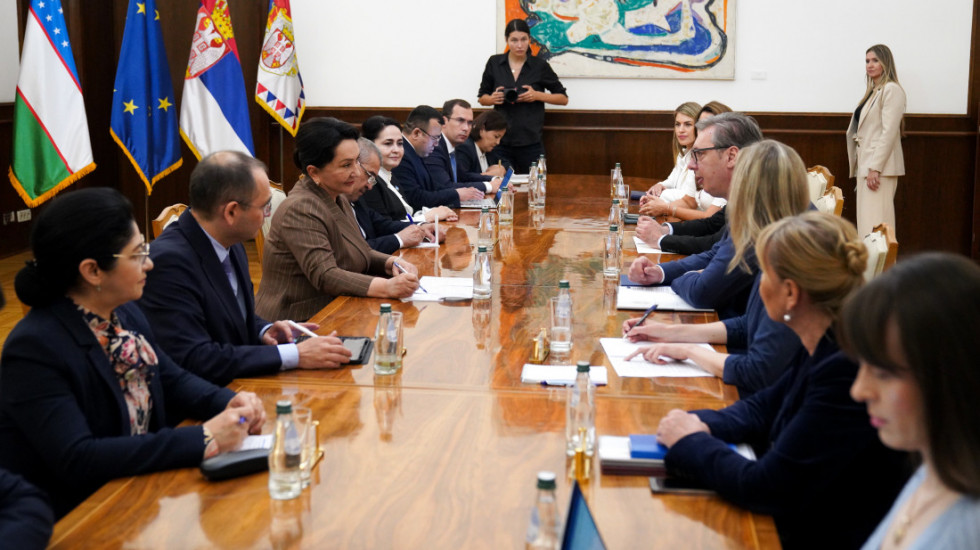 Vučić: Postoji značajan prostor za proširenje saradnje Srbije i Uzbekistana
