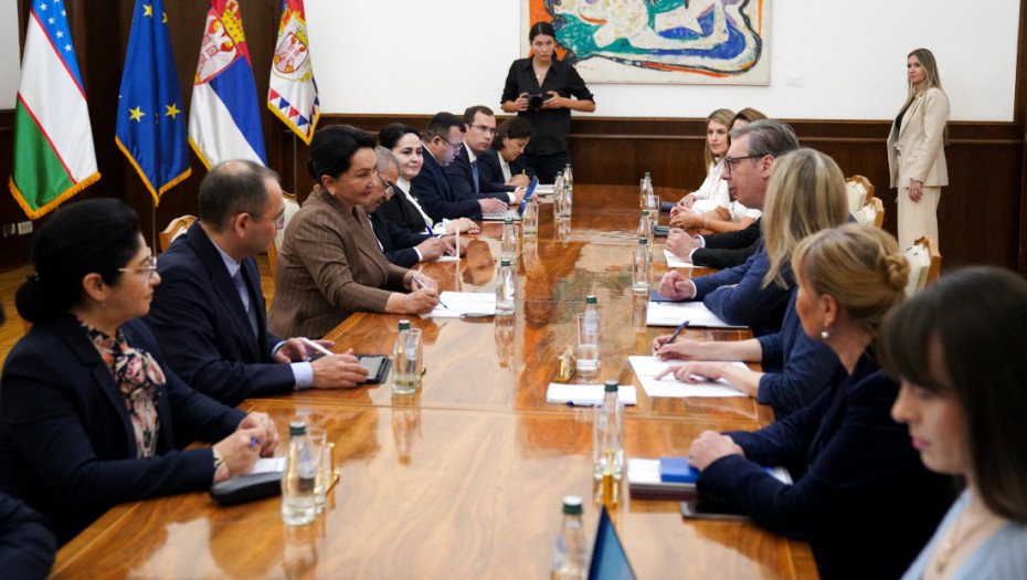 Vučić: Postoji značajan prostor za proširenje saradnje Srbije i Uzbekistana