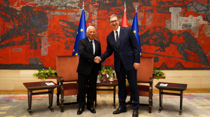 Počeo sastanak Vučića i Košte u Palati Srbija