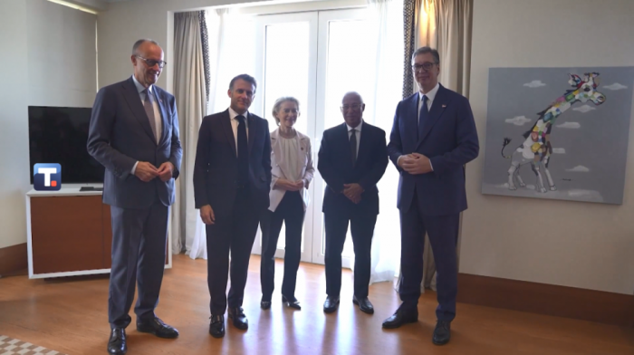 SAMIT EU-ZAPADNI BALKAN U TIVTU Vučić: Važan sastanak sa Fon der Lajen, Koštom, Makronom i Mercom (FOTO/VIDEO)