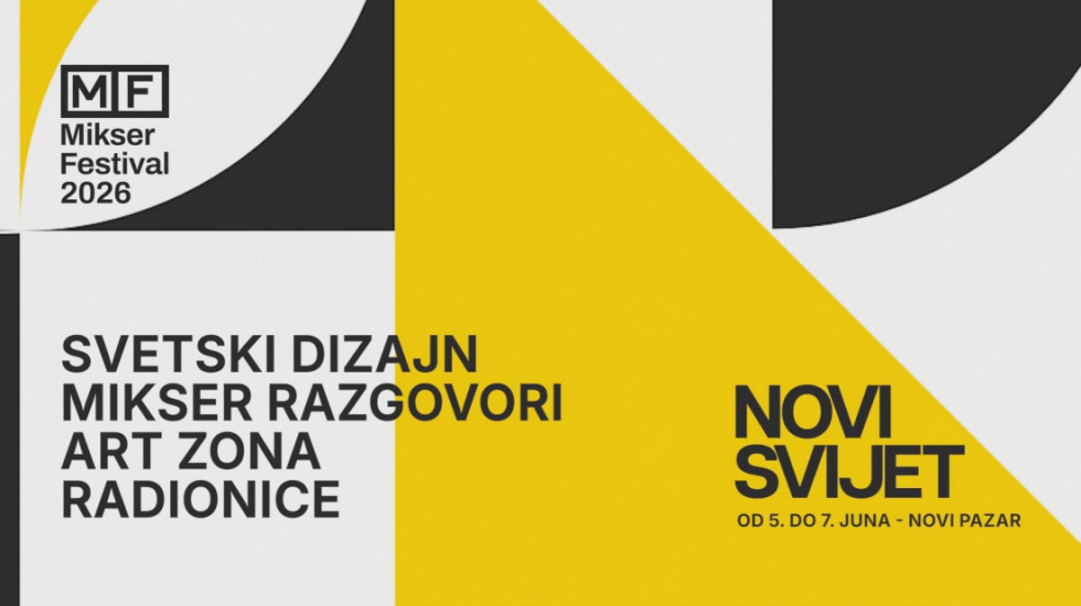 15. Mikser festival u Novom Pazaru: Prvi put u ovom gradu pod sloganom "Novi svet"