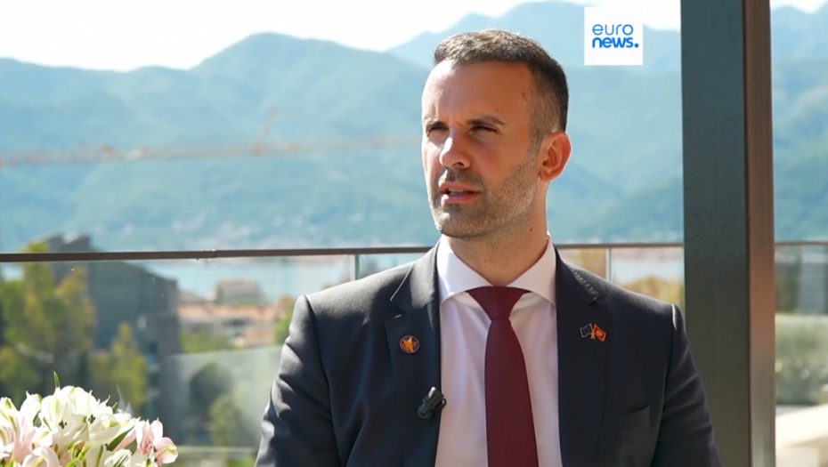 Crna Gora kao "kolačić Balkana": Spajić za Euronews o ulasku u EU do 2028. godine